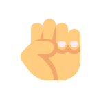 Cartoon fist